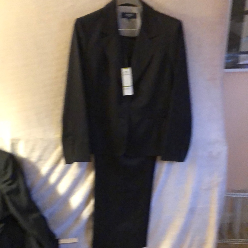 Black business suit